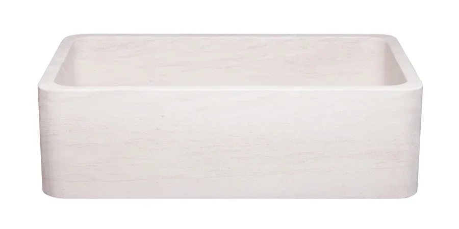 33″ LimestoneStraight Front Apron Farmhouse Sink