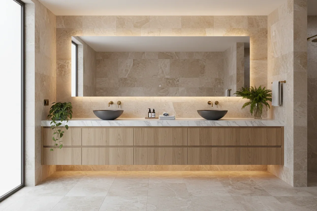 16″ Classic Round Stone Vessel Sink