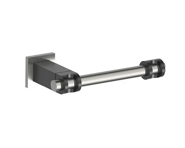 Industrial Strap Toilet Paper Holder | U-Bolt Design Bathroom Accessory